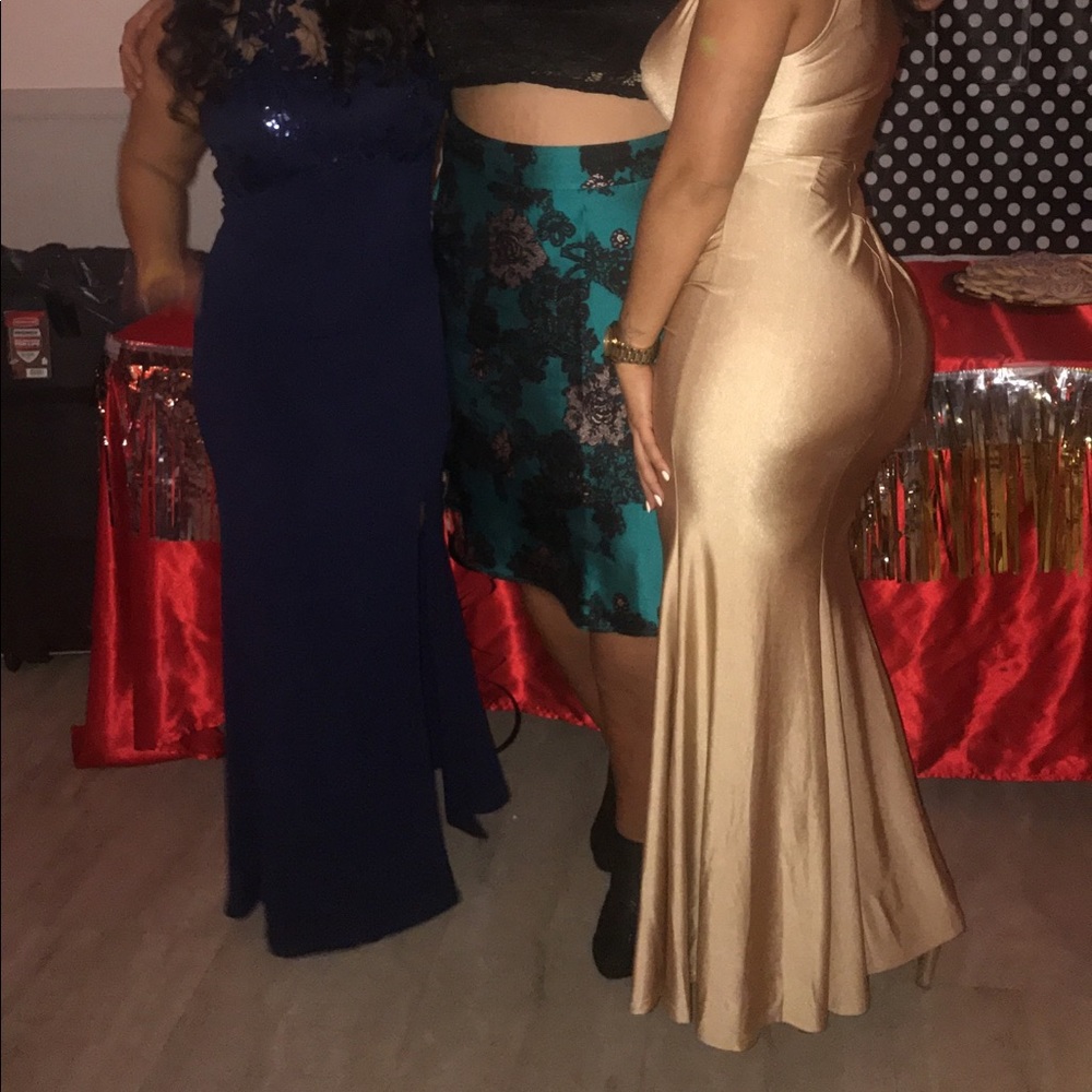Gold gown